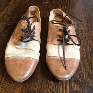 Bed Stu Flat ballet Lace ups
